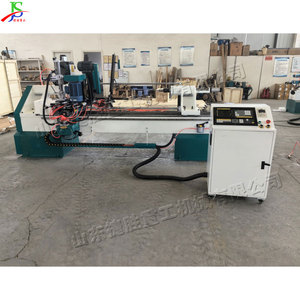 Coupeur de tour à bois CNC à <span class=keywords><strong>double</strong></span> axe simple Mini tour à bois industriel pour longueur de travail de tournage du bois - Product Image 2