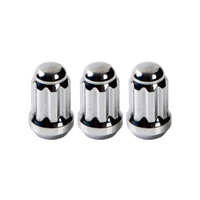 Taida Auto Parts 2 pièces écrou de roue cannelé noir tête ronde écrou de roue de soudage nouvel état