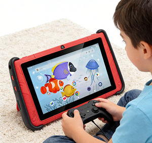 Tablette éducative pour enfants de 7 pouces avec applications Iwawa, contrôle parental, WiFi6, résistante aux chocs - Product Image 2