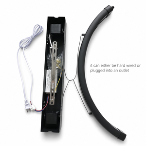 <span class=keywords><strong>Plafonnier</strong></span> demi-<span class=keywords><strong>lune</strong></span> 50W mural 28 pouces pour extension de cils, photographie, tatouage, soins du visage, éclairage de salon en arche - Product Image 5