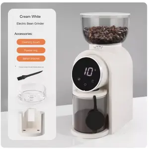 Molinillo de grano de café comercial de hoja de acero inoxidable de estilo italiano eléctrico pequeño espesor ajustable uso doméstico plástico - Product Image 2