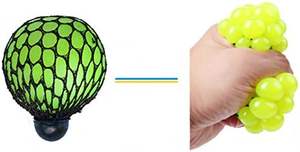 Juguete Antiestrés de Malla de Uva Suave y Colorido, Personalizado OEM/ODM, de Venta Caliente - Product Image 2