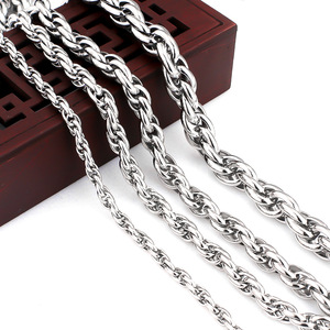Collares de <span class=keywords><strong>Cadena</strong></span> de Acero Inoxidable Impermeables para <span class=keywords><strong>Hombre</strong></span>/Mujer, Accesorios de <span class=keywords><strong>Cadena</strong></span> Gruesa al por Mayor para el Cuello, Joyería de Moda Diaria - Product Image 1
