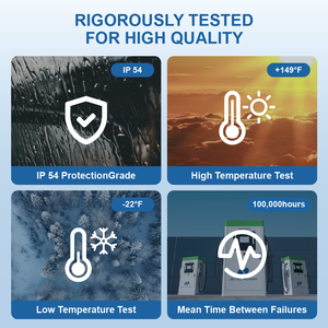 60/120/180/240kW レベル3 DC急速充電ステーション IP54 商用電気自動車充電ステーション - Product Image 5