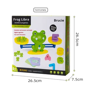 Seamind ME-007เกมปริศนาเดสก์ท็อปลูกสุนัขพลาสติกสมดุลของเล่นลิงสำหรับการศึกษาตอนต้นนอกจากนี้การลบเลขคณิต - Product Image 5