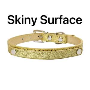 <span class=keywords><strong>Collar</strong></span> de perro de cuero PU ajustable, diamantes de imitación de lujo, Diamante completo, liberación rápida, lindas letras de nombre DIY personalizadas para pequeños - Product Image 5
