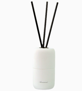 Diffuseur à roseaux en marbre 75 ml, artisanal, personnalisable, design moderne et épuré, <span class=keywords><strong>pour</strong></span> décoration intérieure de chambre et cadeau de mariage - Product Image 4