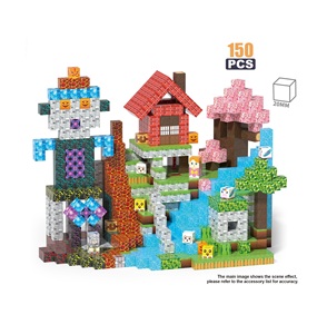 100 pezzo nuovo <span class=keywords><strong>mondo</strong></span> di costruzione a tema avventura Set di blocchi magnetici costruire <span class=keywords><strong>il</strong></span> <span class=keywords><strong>mondo</strong></span> all'ingrosso di fabbrica per i regali dei bambini - Product Image 5
