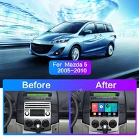 Autoradio Android Mazda 5 2005-2010 Multimédia Carplay Mirror Link SDK AUX 2Din Stéréo Navigation GPS