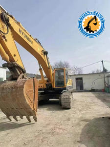 Excavadora Hyundai 485lc-9T usada reacondicionada con un rendimiento perfecto Motor de bomba de engranajes de motor Cummins de servicio pesado-en stock para la venta - Product Image 2