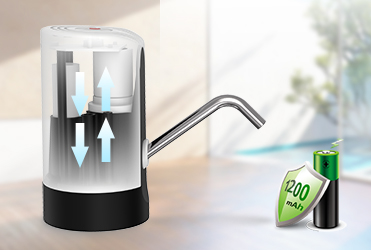 Desktop Smart Water Bottle Pump Dispenser 5V 4W For Office School
