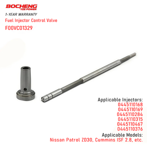 Vanne de commande d'injecteur F00VC01329 pour injecteurs 0445110168 0445110284 0445110315 pour Nissan Patrol ZD30 Cummins ISF 2.8 - Product Image 1