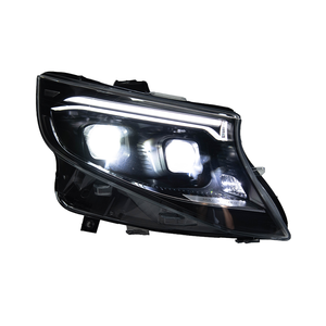 ชุดไฟหน้ารถยนต์ LED คุณภาพสูง 100W สำหรับ Vito W447 V-Class ปี 2016-2023 อัพเกรดเลนส์โปรเจคเตอร์ด้านหน้า 6500K 12V สำหรับรถยนต์ Vito LE - Product Image 3