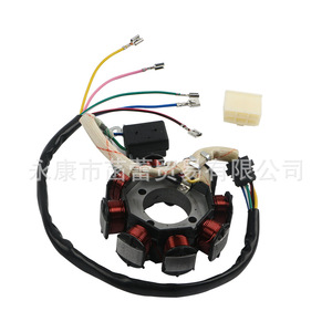 CG125 8-Pole <b>Coil</b> Magneto <b>Ignition</b> Stator for Racing Motorcycle and Tricycle Parts Plastic New Condition Box Packed - Product Image 2