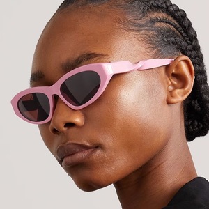 Gafas de Sol Estilo Ojo de Gato Y2K para Mujer, Montura Pequeña Rosa, UV400, para Deportes al Aire Libre, Ciclismo y Conducción - Product Image 1