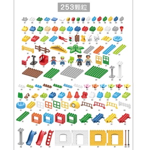 Mattoncini Magnetici <span class=keywords><strong>in</strong></span> <span class=keywords><strong>Legno</strong></span> e Plastica <span class=keywords><strong>Blocchi</strong></span> da Costruzione Educativi Modello di Costruzione Giocattolo a Tema Animali e Natura per Bambini 2-14 Anni - Product Image 6