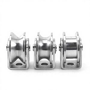 Roulements de <span class=keywords><strong>poulie</strong></span> en acier inoxydable 304 de type H, V, U, poulies de levage, poulies directionnelles - Product Image 2