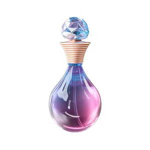 Luxury Empty Reed Diffuser Glass Perfume Original Oil Spray Bottle With Box 8ml Aluminium Portable Refillable Perfume Atomizer