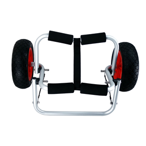 <span class=keywords><strong>Chariot</strong></span> à roues de remorque de <span class=keywords><strong>kayak</strong></span> léger portatif transporteur de bateau de canoë de <span class=keywords><strong>kayak</strong></span> de 1 personne avec la sangle d'arrimage - Product Image 1