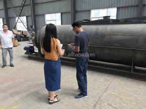 Secador rotativo de 0,5-1TPH para procesamiento de alimentos, equipo de secado de aserrín con componentes de núcleo de caja de cambios de motor PLC de engranaje - Product Image 6