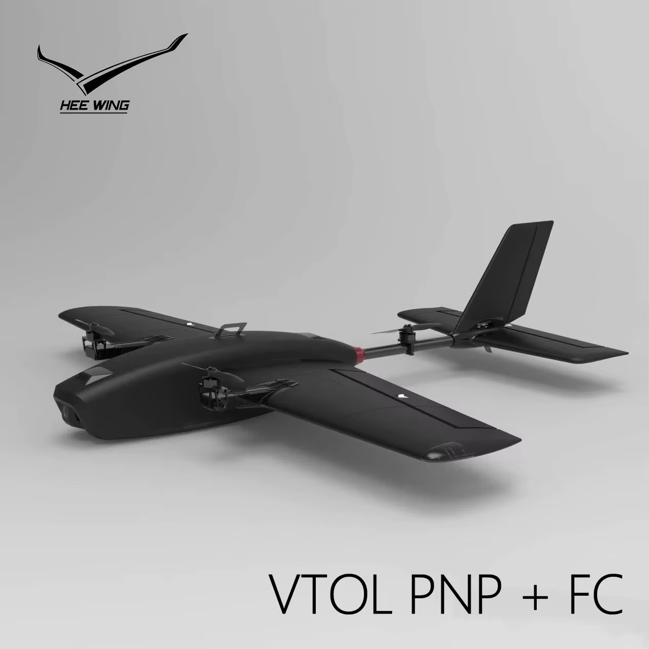 PNP VTOL gris sin estabilizador