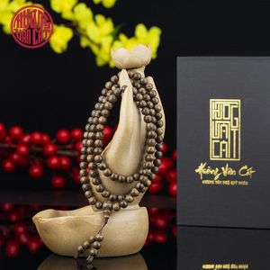 Pulseras de Mala de Agarwood Malayo Premium de 108 Cuentas de 6mm, Tono Oscuro con Resina Profunda, Joyería de Oud de Lujo - Product Image 1