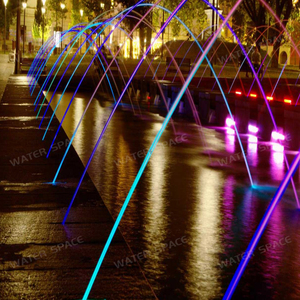Nouveau type fontaine à eau à jet laminaire fontaine dansante musicale avec lumières - Product Image 3