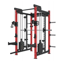 Machine d'entraînement multifonctionnelle en acier unisexe pour usage commercial et domestique, équipement d'exercice Smith Squat Gantry pour la musculation