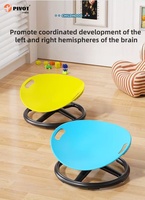 Chaise d'entraînement sensoriel OEM CE/CPC 360 °   Chaise rotative avec poignée, chaise tournante pour enfants, exercice d'équilibre vestibulaire