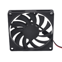 WELLSUNFAN kipas pendingin tanpa sikat DC 8010, Ultra tipis 5V 12V 24V pendingin CPU senyap untuk PC Notebook elektronik pendingin cair