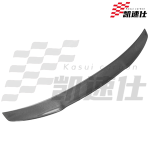 Aileron de spoiler de coffre arrière en fibre de carbone véritable de haute qualité pour Audi A3 S3 RS3 Style V Spoiler arrière - Product Image 2