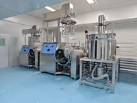 Réservoir d'émulsification cosmétique de 5l à 20000l, homogénéisateur sous vide, mélangeur d'émulsification de laboratoire avec homogénéisateur sous vide, mélangeur de crème