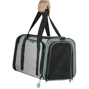 Sac de transport souple pour animaux de compagnie (chiens et chats) approuvé par les compagnies aériennes IATA, extensible, fabriqué en usine BSCI - Product Image 6