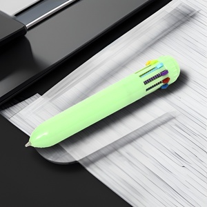 ปากกาลูกลื่นแบบกด <span class=keywords><strong>10</strong></span> สี สำหรับสำนักงานและโรงเรียน - บริการภาษาอังกฤษตลอด 24 ชั่วโมงทุกวัน - Product Image 1