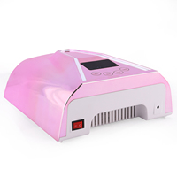 2024 nouveauté 128W sans fil Pro Cure LED lampe à ongles avec lumière d'ambiance arc-en-ciel pour salon de manucure professionnel