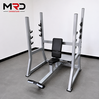 Banc de musculation pour presse à l'épaule assise, équipement de fitness, rack de presse à l'épaule, banc de musculation
