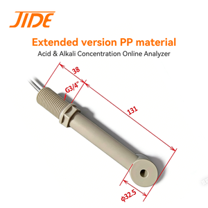 Analisador de Concentração de Ácido e Álcali Industrial Online 0-2000mS/cm Medidor de Condutividade para Tratamento de Águas Residuais - Product Image 4