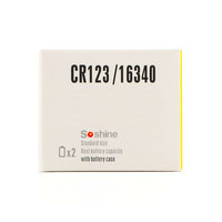 Li-ion CR123A 16340 Baterai Terlindungi 3 Volt 700MAh-2 Hitungan (Pak 1)