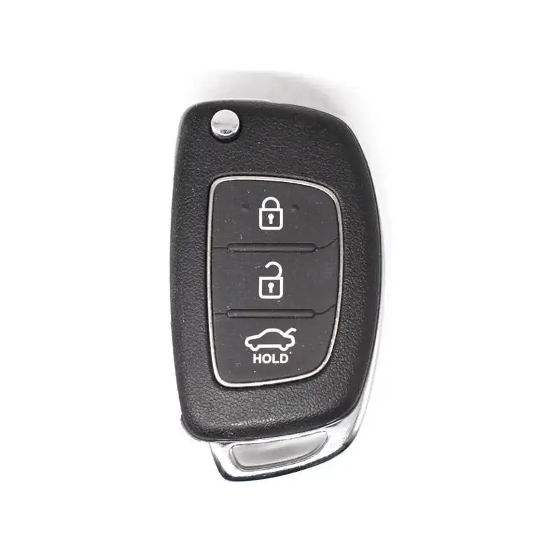 Ajustement pour Azera 2013 véritable porte-clés de voiture à rabat fréquences 3 boutons FSK 433MHz 4D60 porte-clés à distance sans clé FCC ID SEKSHG10ATX