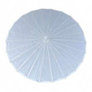 EN STOCK Parapluie de Mariage en Papier Blanc en Gros, Parasols Faits Main Artisanat Chinois, Parapluies en Papier - Product Image 2