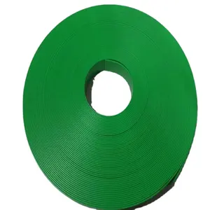हरी एचडीपीई पतली प्लास्टिक सुरक्षात्मक पट्टी बैंड
