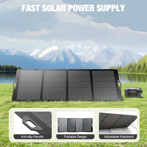 400W <b>Foldable</b> <b>Solar</b> <b>Panel</b> 37.4V High Efficiency Charger XT60 Anderson Output for Power Station RV Camper Off-Grid Outdoor - Product Image 4