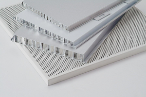 Panneau décoratif personnalisé en charbon de bambou ignifuge, surface perforée, pour mur rideau, usage intérieur et extérieur - Product Image 5