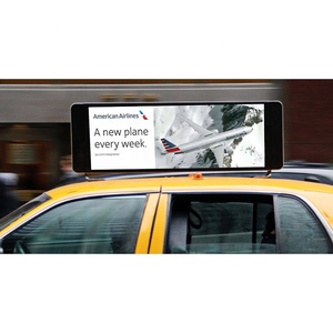 Affichage de toit de <span class=keywords><strong>taxi</strong></span> à haute luminosité P2.5 LED-Affichage publicitaire mobile accrocheur pour la marque dans toute la ville - Product Image 2