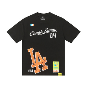 C'est vraiment beaucoup <span class=keywords><strong>de</strong></span> sirop contre la toux LA T-<span class=keywords><strong>Shirt</strong></span> Blind Box Hip Hop Streetwear <span class=keywords><strong>Tee</strong></span>-<span class=keywords><strong>shirt</strong></span> en coton à manches courtes pour hommes et femmes décontracté - Product Image 5