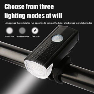 Luz LED recargable para bicicleta, lámpara trasera impermeable, sirena antirrobo, luz trasera para montar de noche, bicicleta de carretera - Product Image 4