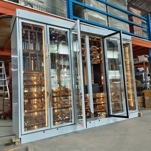 Cave à vin de luxe avec système de refroidissement intégré, armoire réfrigérée pour vins rouges, cave à vin climatisée - Product Image 2