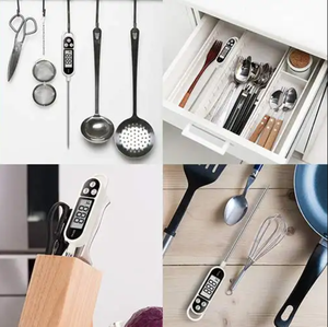 JYX TP300 디지털 고기 온도계 주방 오븐 도구 가정용 바베큐 요리 맞춤형 OEM 지원 - Product Image 2