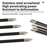 Flèches en carbone ultra-droites 0,001'' - Diamètre intérieur 4,2 mm, 82 cm, 5 options de rigidité, haute consistance - Pour compétition de tir à l'arc recurve