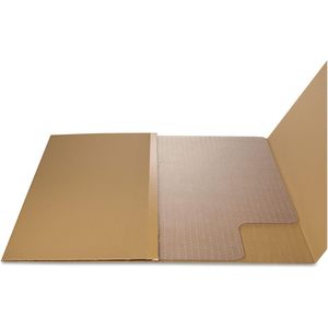 Alfombrilla para Silla Alera Moderna con Tachuelas para Alfombras de Pelo Corto 46 X 60 Transparente ALEMAT4660CLPR-PVC/Vinilo/Vidrio Antideslizante Lavable Oficina/Hogar - Product Image 2